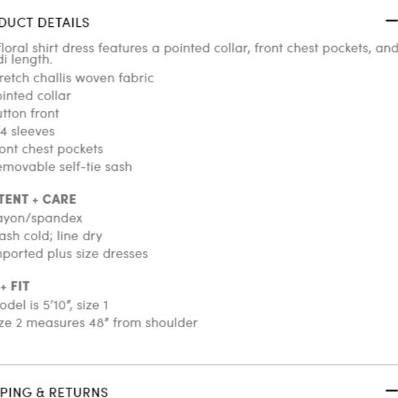 Torrid size 3 Black Floral Midi Challis Shirt Dress - Picture 5 of 8